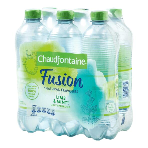 Fusion lime & mint Chaudfontaine, 6 pcs