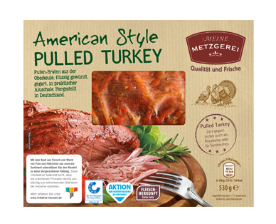 MEINE METZGEREI Pulled Turkey „American Style"**