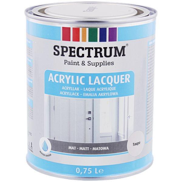 Peinture acrylique mate Spectrum