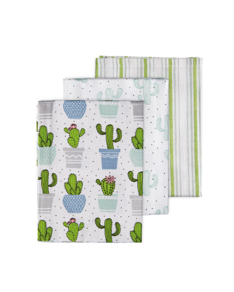 Cactus Tea Towels 3 Pack