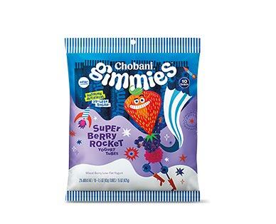 Chobani Gimmies Super Berry Rocket Yogurt Tubes
