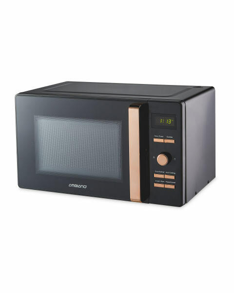 Ambiano Black Premium 800W Microwave
