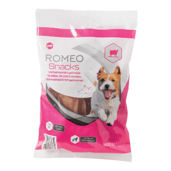 ROMEO(R) 				Schweineohren für Hunde