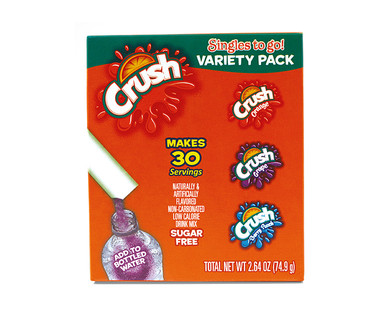 Crush or IBC Assorted Drink Mix Sticks