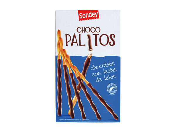 Sondey(R) Palitos de Bolacha com Chocolate