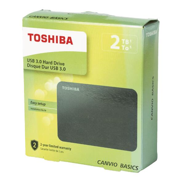 Toshiba mobiele harde schijf van 2 TB