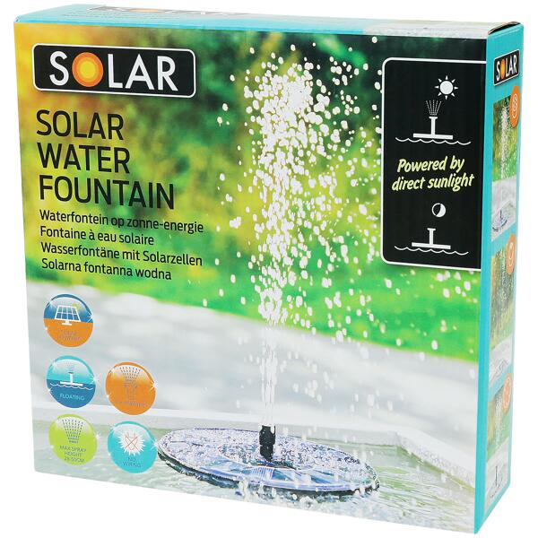 Solar fontein