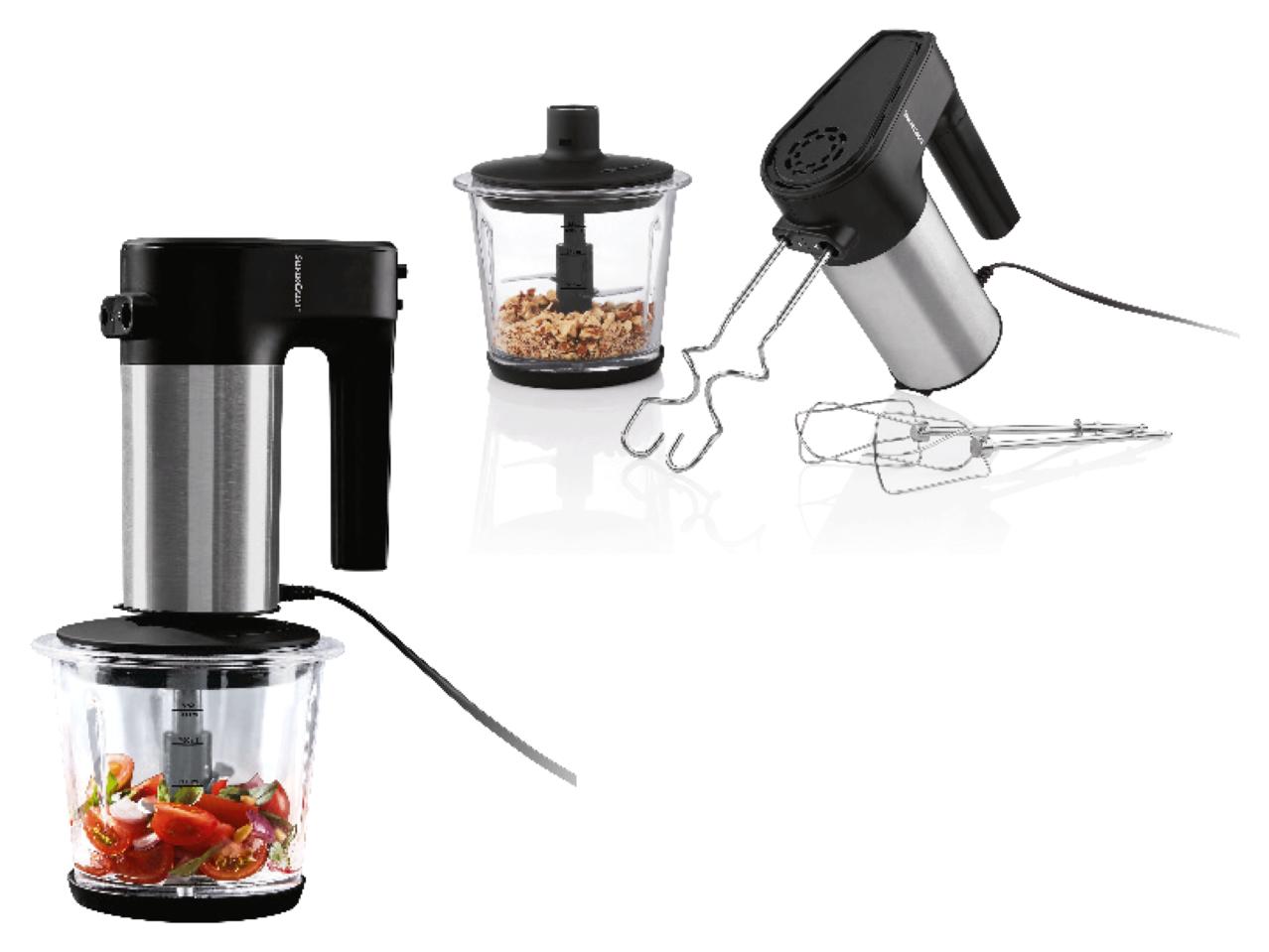 SILVERCREST KITCHEN TOOLS 350W Hand-Held Electric Mixer with Multi-Chopper