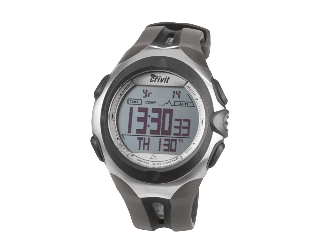 CRIVIT LCD Altimeter & Compass Watch