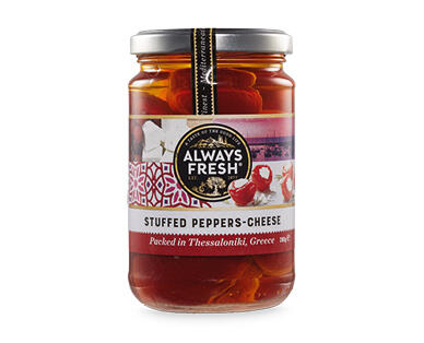 Always Fresh Cherry Peppers Filled with Cheese 280g