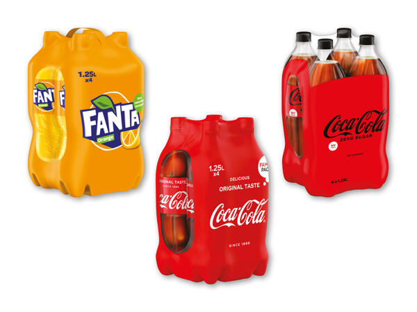 Fanta, Coca Cola eller Coca Cola Zero