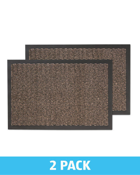 Brown Fleck Twin Pack Utility Mats