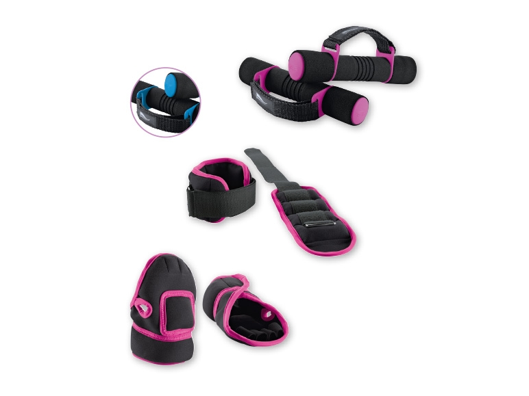 Crivit Sports(R) Padded Joint Weights Set