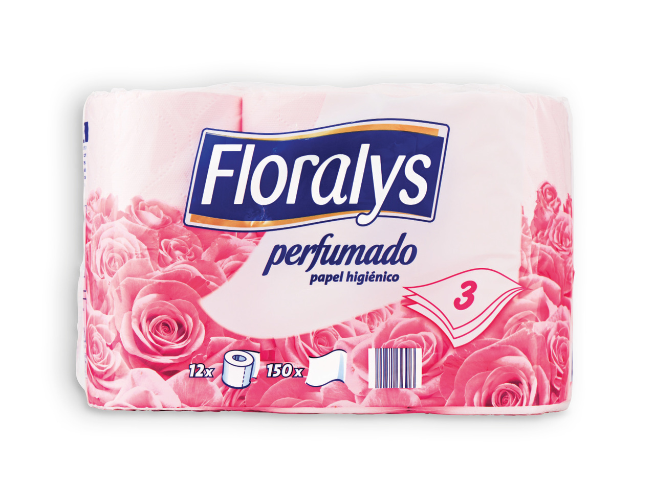 FLORALYS(R) Papel Higiénico Perfumado 3 Folhas