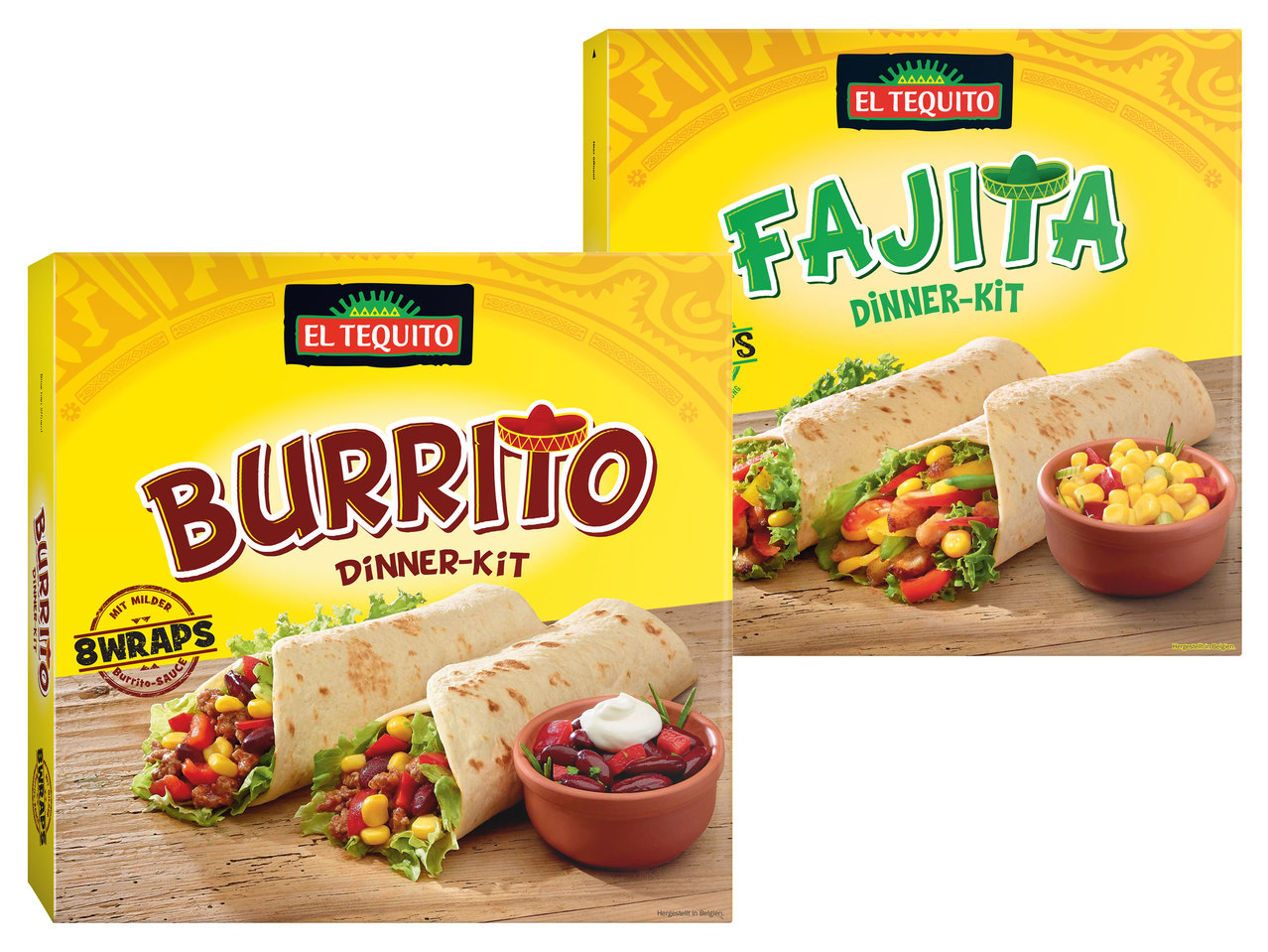 EL TEQUITO Burrito/Fajita Dinner-Kit
