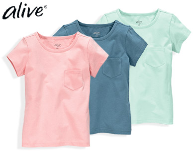 alive(R) Basic-T-Shirts, 3 Stück