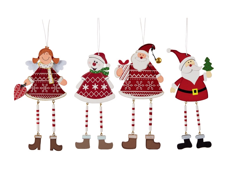 Melinera Wooden Christmas Decorations