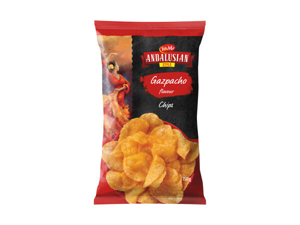 Chips with Gazpacho flavour