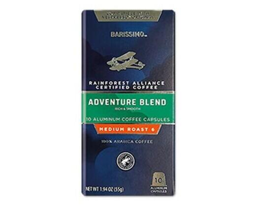 Barissimo 
 Espresso or Adventure Blend Espresso Pods