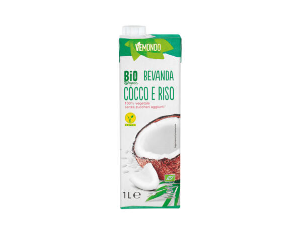 Organic Coconut and Rice Drink