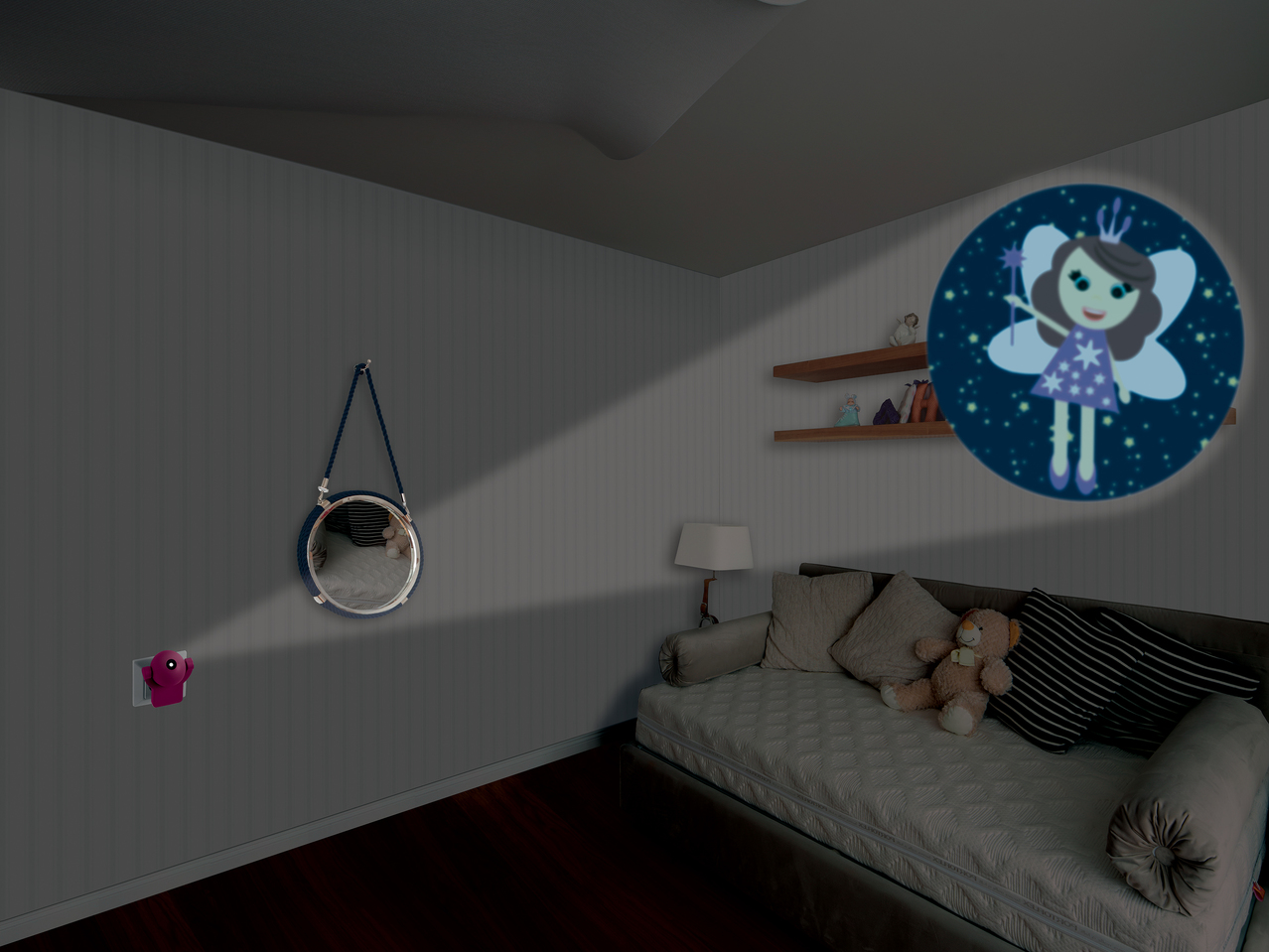 'Livarno Lux(R)' Luz nocturna con proyector