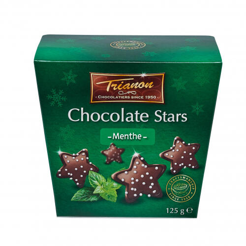 Mini étoiles en chocolat