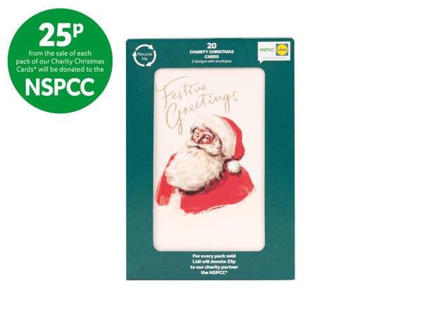 Hallmark NSPCC Charity Christmas Cards