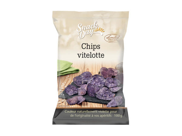 Chips vitelotte