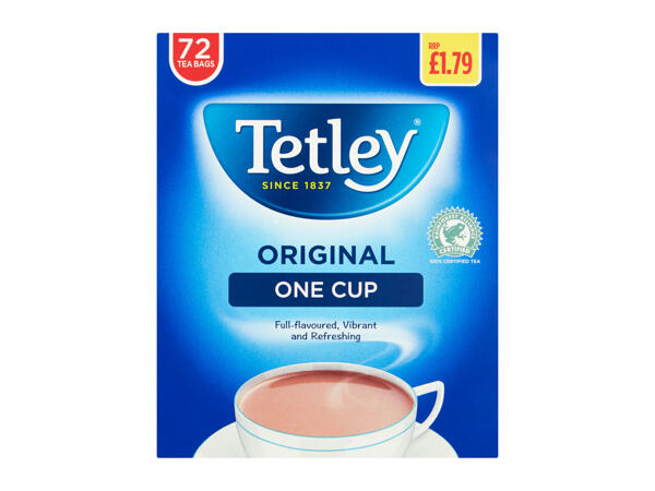 Tetley One Cup 72 teabags