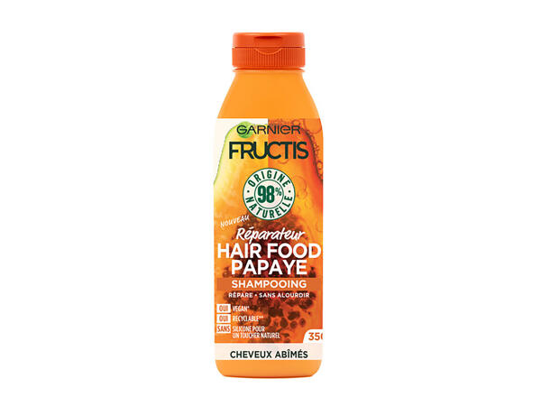 Fructis Hair Food shampooing et après shampooing