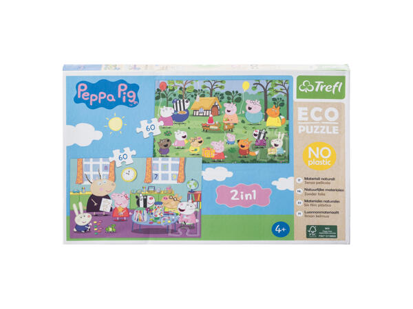 Puzzle per bambini 2 in 1 "Avengers, PeppaPig, Paw Patrol, SAM, Frozen"