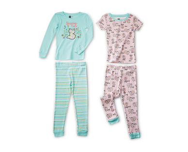 Lily & Dan Children's 4-Piece Pajama Set