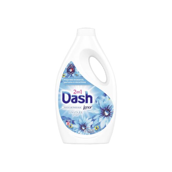 DASH(R) 				Lessive liquide 2 en 1