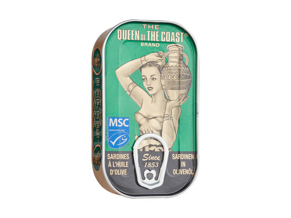 Sardine in olio d'oliva MSC The Queen of the Coast