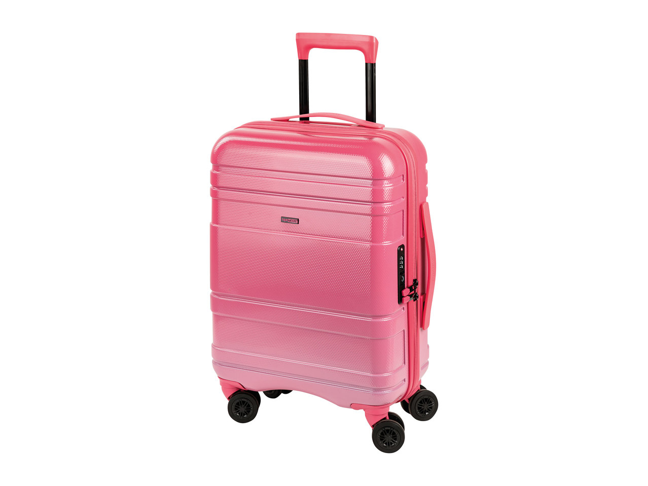 Top Move Pink Cabin Suitcase1