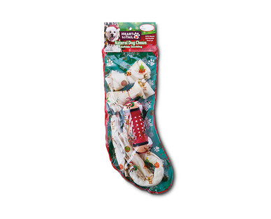 Heart to Tail Holiday Rawhide Stocking Assortment