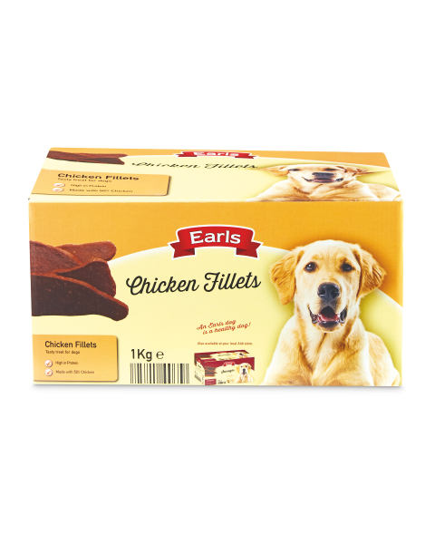 Earl's Chicken Fillets Dog Treats