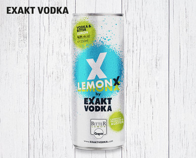 EXAKT VODKA Vodka & Bitter Lemon
