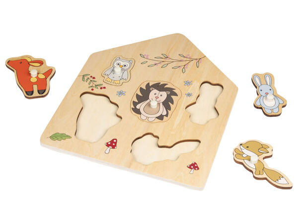 Gioco o puzzle con animali per bambini