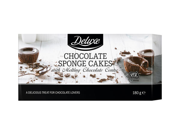 Mini Chocolate Sponge Cakes