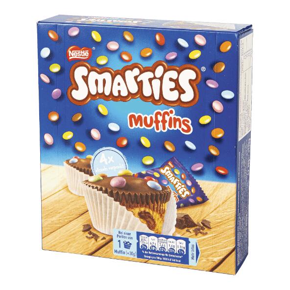 NESTLÉ(R) 				Smarties-muffins, 4 st.