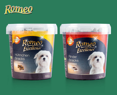 ROMEO Hundesnacks im Eimer