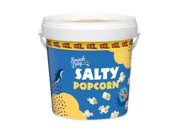 Popcorn im Eimer