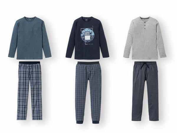 Pijama para hombre manga larga 100% AL.