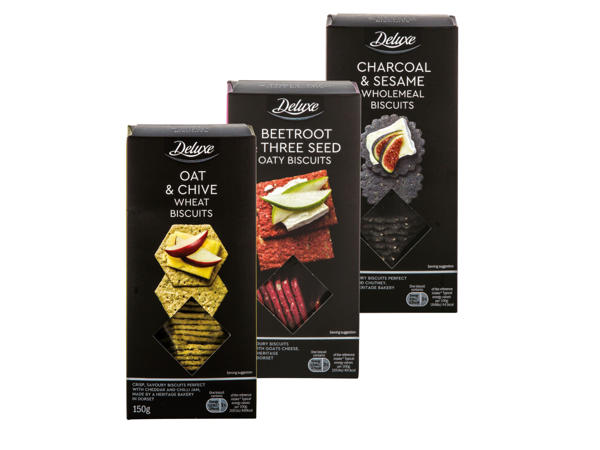 Flavoured Biscuits for Cheese