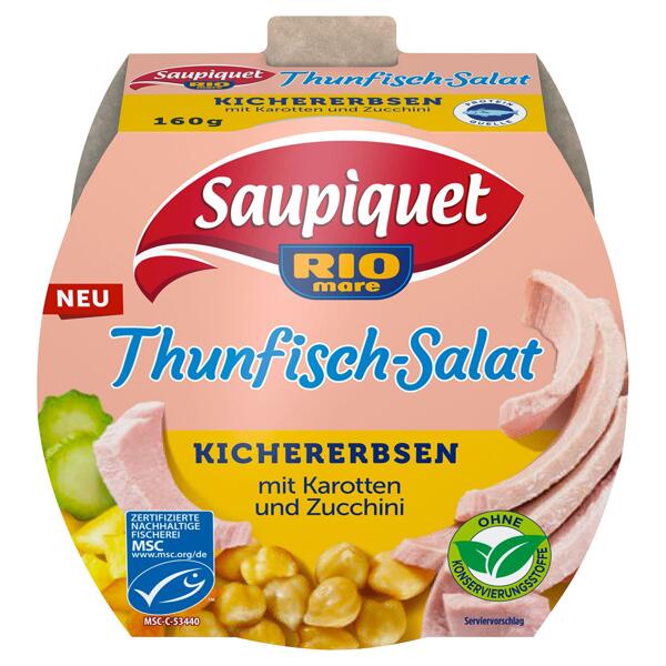 SAUPIQUET RIO MARE Thunfisch-Salat 160g