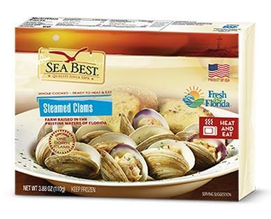 Sea Best 
 Steamed Clams