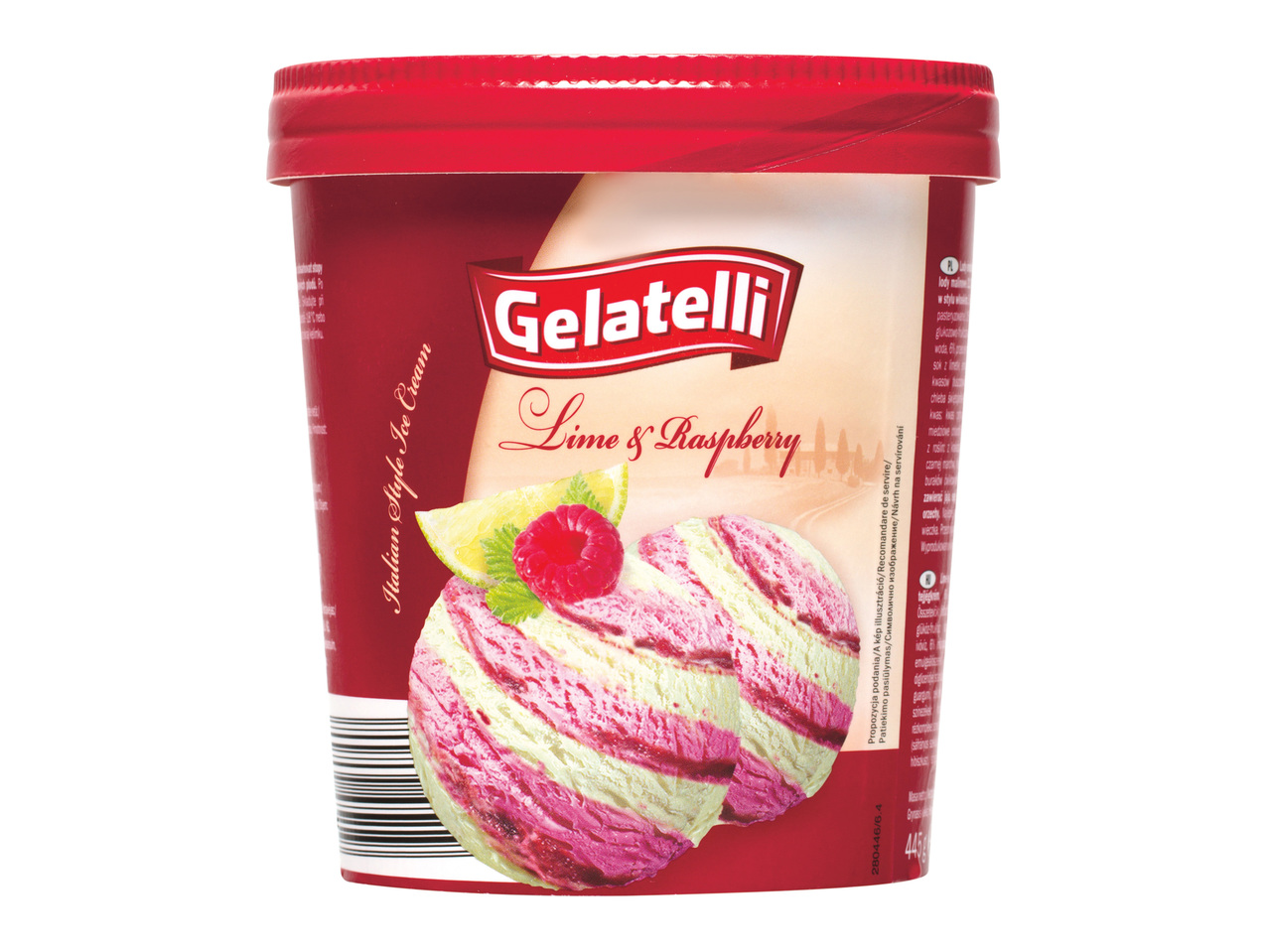 Înghețată în stil italienesc
