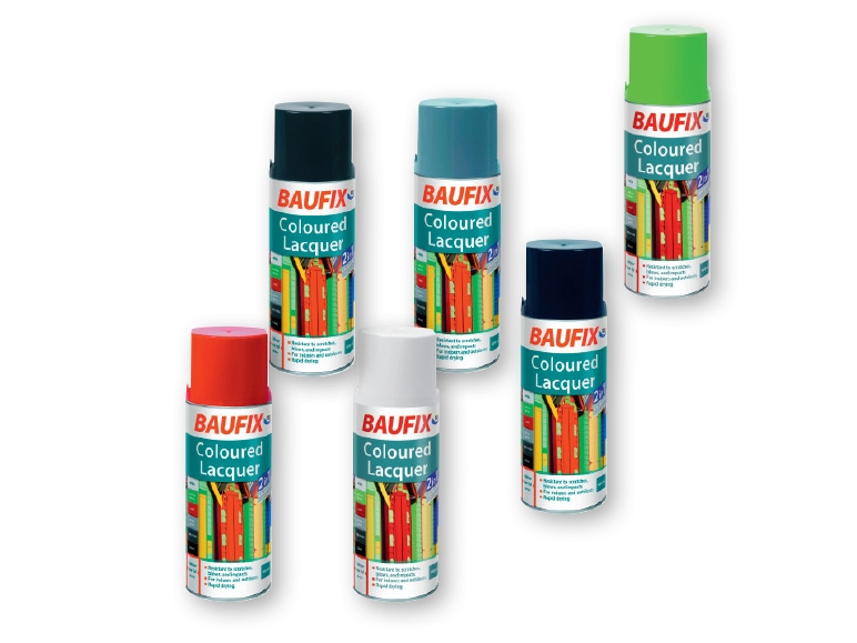 BAUFIX 400ml Coloured Spray Paint