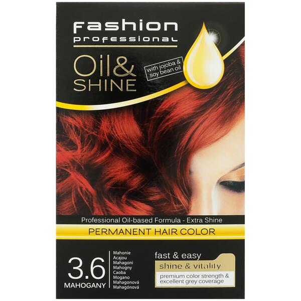 Coloration Permanente Pour Cheveux Fashion Professional Oil & Shine